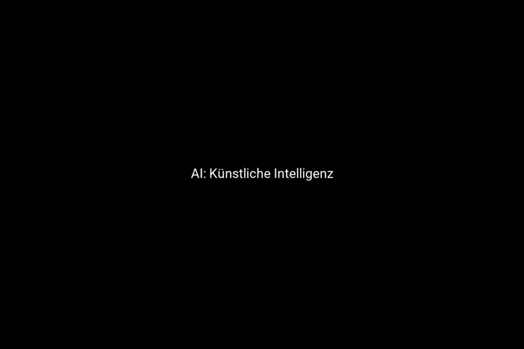 AI: Künstliche Intelligenz